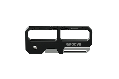 Groove™ Carabiner Knife - Black